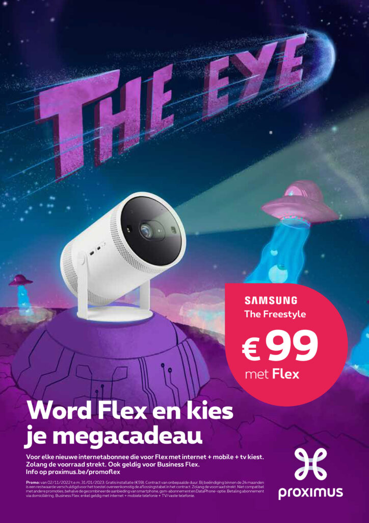 Proximus Freestyle Projector
