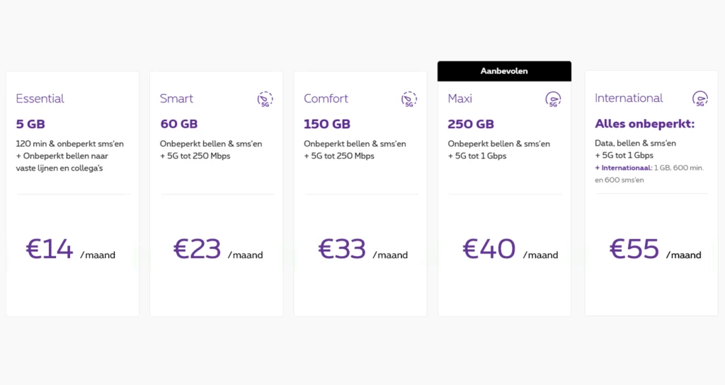 Essec - Proximus - Business Mobile