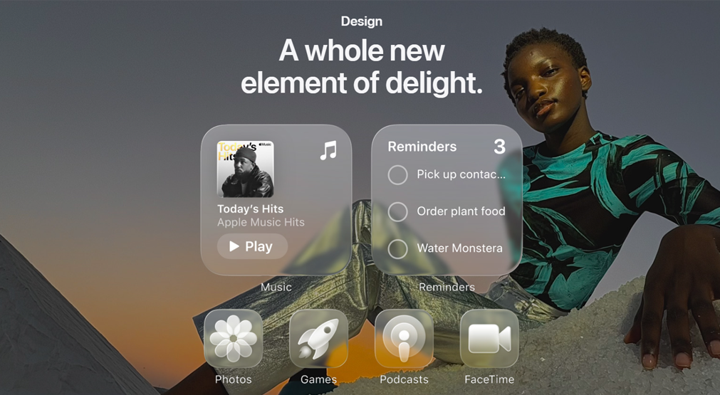 iPhone met iOS 26 interface