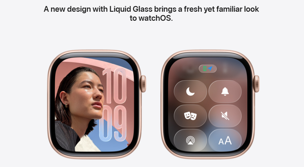 Apple Watch met nieuwe slimme widgets