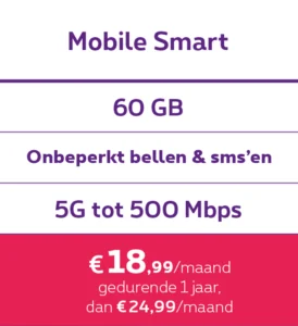 Essec - Proximus Mobile Smart Promo 1 jaar korting