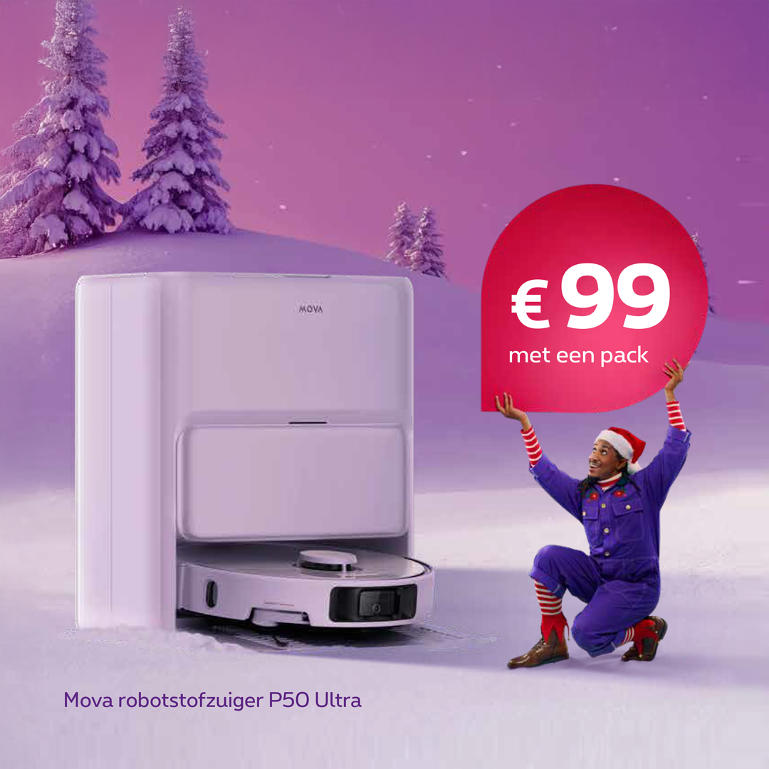 Essec - Proximus Eindejaars acties Mova P50 Ultra robotstofzuiger