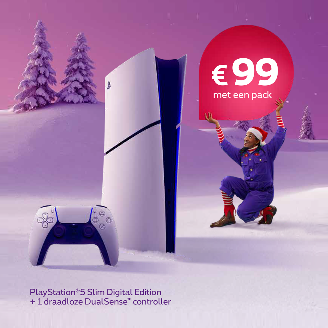 Essec - Proximus Eindejaars acties Playstation 5 Slim Digital Edition